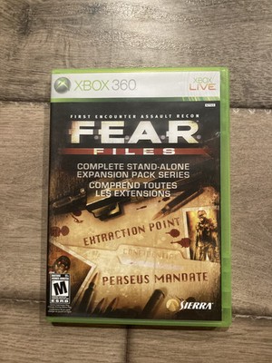 F.E.A.R. Files (Microsoft Xbox 360, 2007) CIB COMPLETE