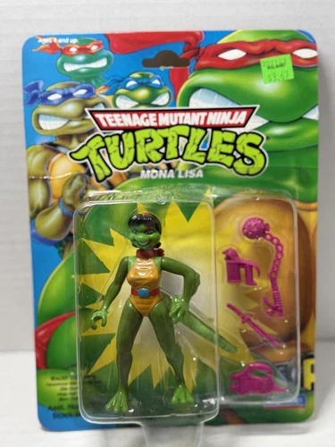 Vintage 1992 Playmates Teenage Mutant Ninja Turtles Mona Lisa-Sealed