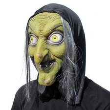 Horror Scary/Exorcist Face Mask for Halloween Cosplay Party Costume - Brand New