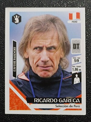 2018 3R Russia World Cup FIFA #106 Ricardo Gareca Trainer Peru Soccer Team 