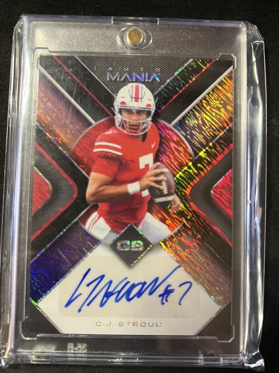 2022 Wild Card Auto Mania CJ Stroud AUTO 4/5 SSP #AM-TR85 ROY