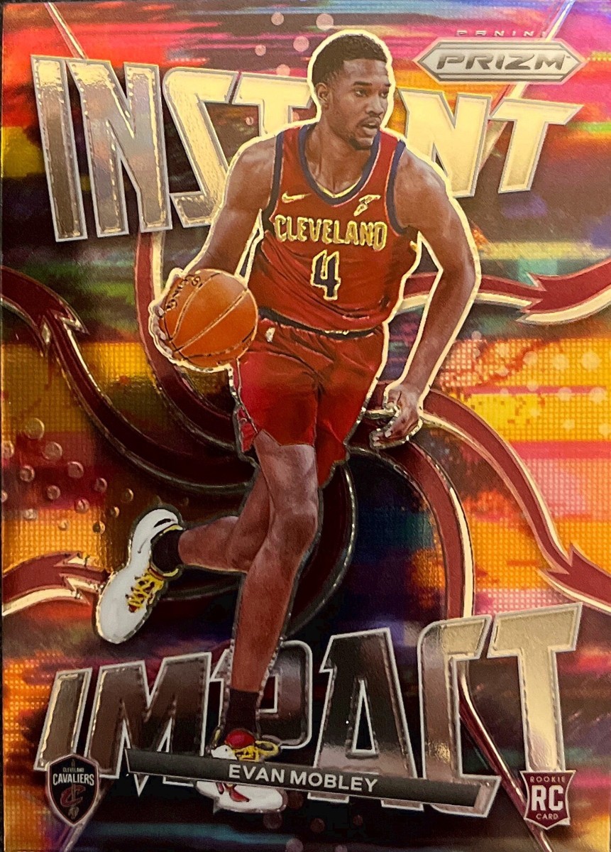 Evan Mobley Prizm 21-22 #10 Instant Impact Rookie Card