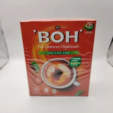 BOH Plantation Cameron Highlands TEA 100 Bags Malaysia Tea Bags Oolong Tea New