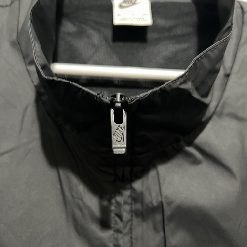 Nike Club Men's 2XL Full-Zip Woven Jacket Black - DX0672 - Picture 8 of 13