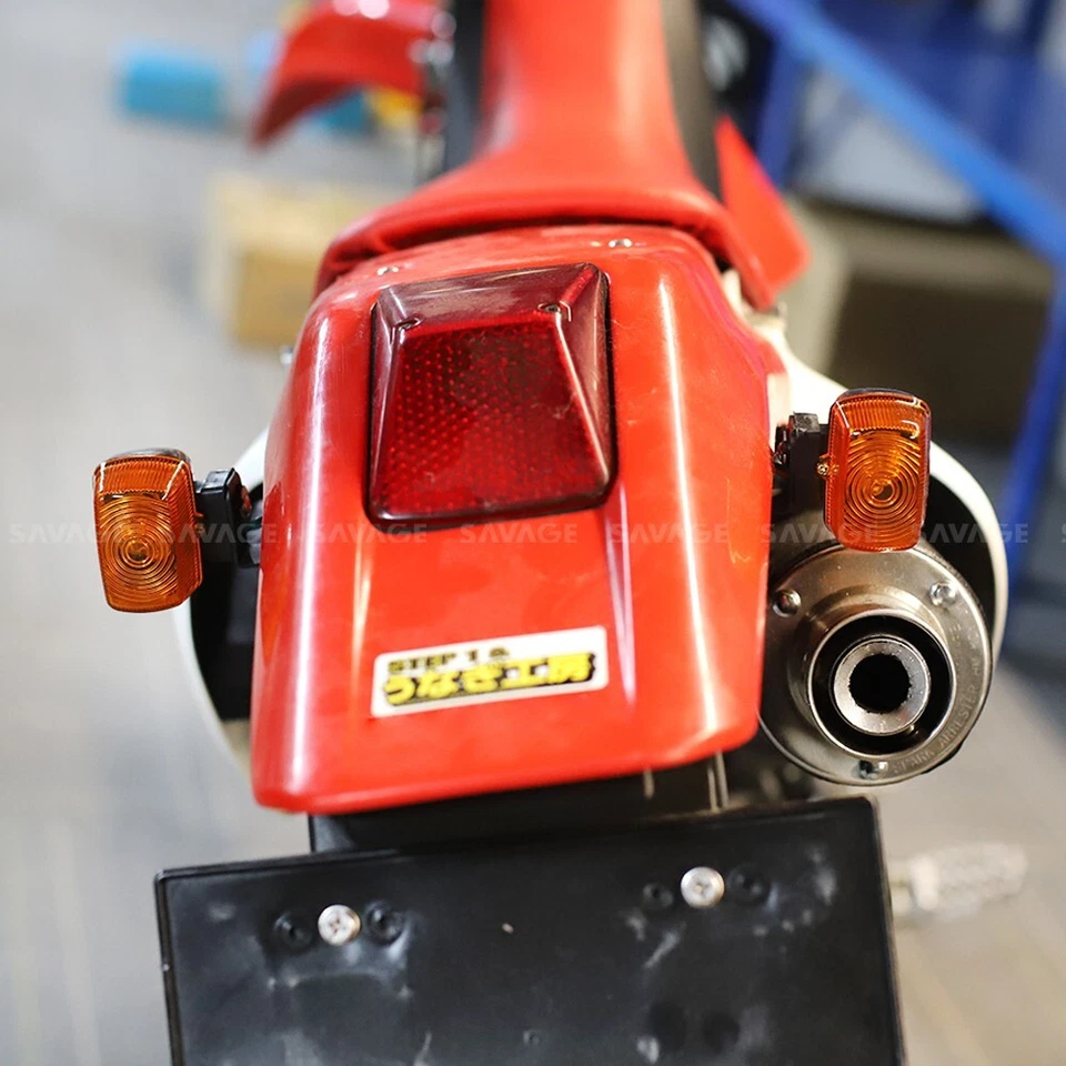 For HONDA XR600R XR400R XR250R 1996-2000 Rear Turn Signal Lights Indicator Lamp - Image 4 of 4