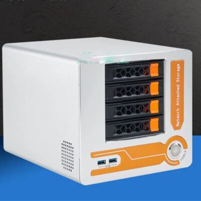Nas Series 4-bay Mini Server Hot Plug Chassis Network Storage Industrial