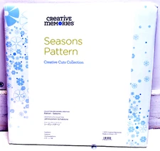 Creative Memories Seasons Pattern Creative Cuts Collection 2011