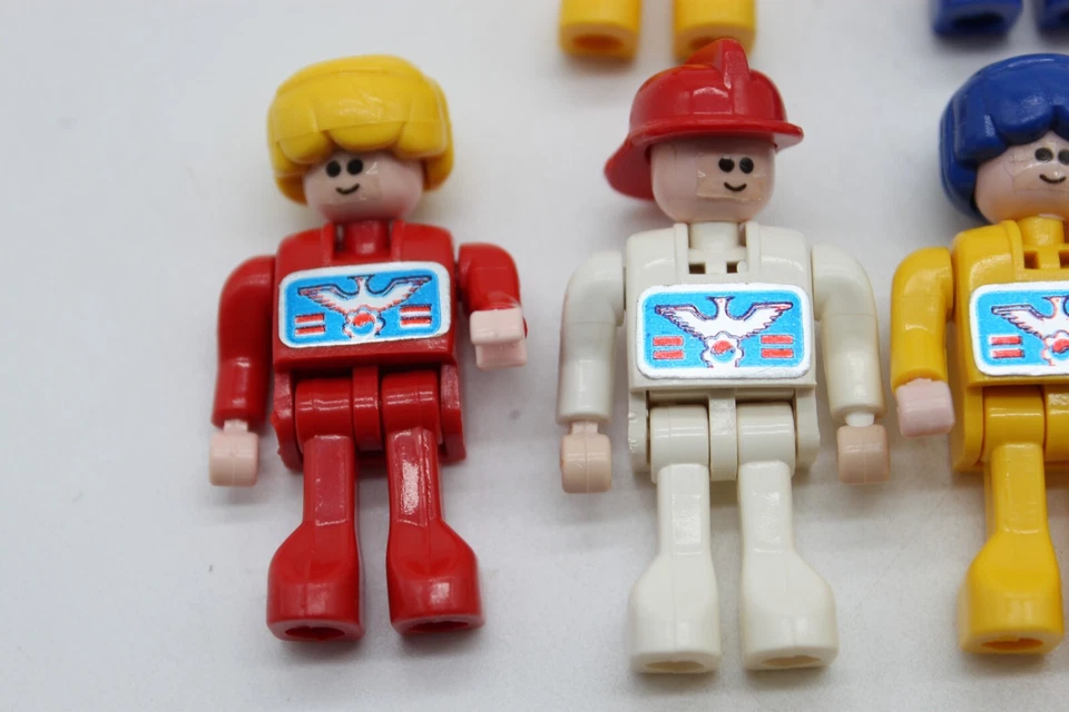 Learning Resources Gears Vintage Lot of 10 Minifigures People, Fireman, Kids, - Image 3 of 4