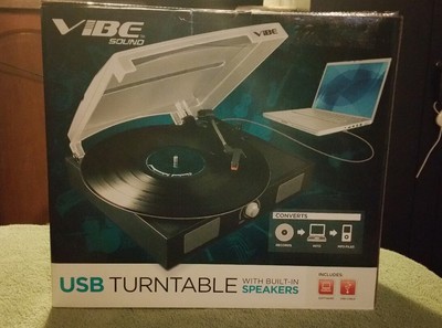 vibe usb turntable