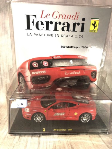 CH1 Les Grandes Ferrarari 360 Challenge 2000 Fascicule Échelle 1:24