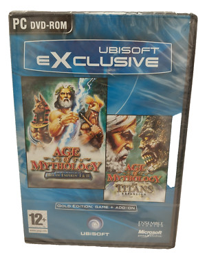 Microsoft PC DVD-ROM Age of Mythology Englisch Gold Edition Game USK 16 2.Wahl #