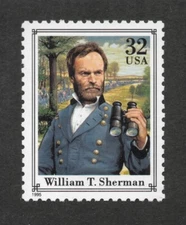 2975q  MNH  Major General William Tecumseh Sherman  Civil War  US Postage Stamp