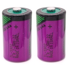 2Pcs Hi-Capacity TADIRAN TL-5902 3.6V 1/2 AA ER14250 SL350/750 TL-2150 Batteries