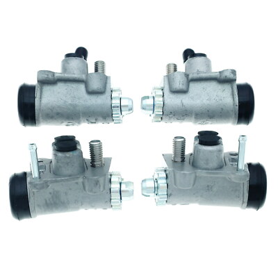 Complete Set Of 4 Front Brake Wheel Cylinders For Honda Rancher 350 TRX350FE/FM/TE/TM 2000-2003