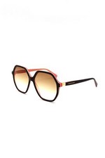 New Longchamp LO-707S 208 Havana on Rose Sunglasses with Beige Gradient Lenses