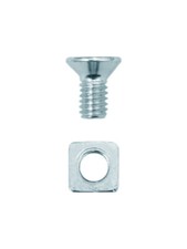 Gardinia Door Latch Bolt Lock Keep M4 Grub Screw Bolt & Nut Kit Bag 5