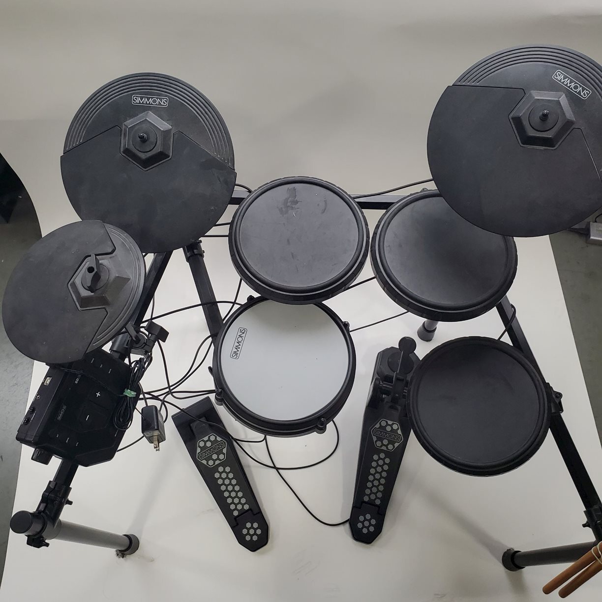Simmons SD200 Electronic Drum Set Tested Local Pickup Only eBay