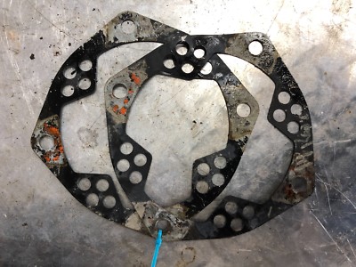 2014 yamaha yfm700 Raptor 700r 700, disc rotor dust rock guards filler ...