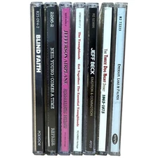 Lot of 7 Classic Rock CDs ELP Beck Airplane Youngbloods Young Three Dog Night...