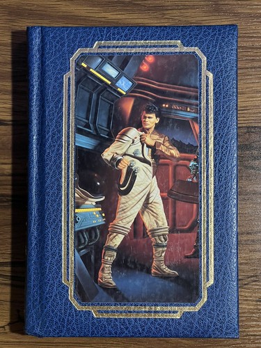 Stars, Like Dust By Isaac Asimov 1992 HC Blue Faux Leather Bound Doubleday - Picture 2 of 19