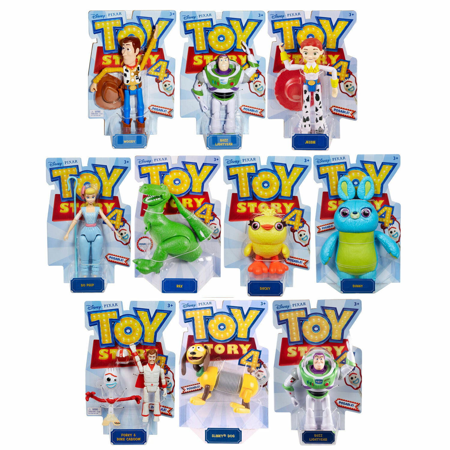 Figurine Toy Story Personnages principaux de Toy Story 4 sur notre  comparateur de prix