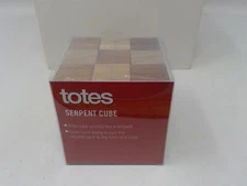 Totes Wooden Serpent Cube Toy - NIP
