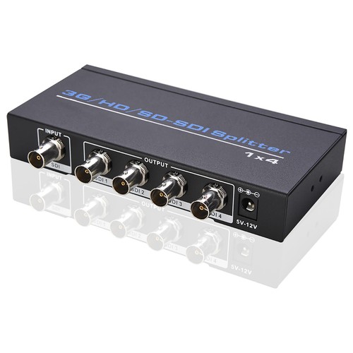 3G/HD/SD-SDI Splitter 1x4 Camera Accessories Video Converter - Picture 7 of 10