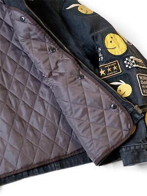 kapital 14OZ black DENIM T-BACK DRIZZLER JACKET ANARCHY kapital 14OZ black DENIM T-BACK DRIZZLER JACKET ANARCHY