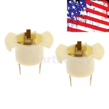 2pcs H1 Halogen Headlight Bulb Socket Holder For Honda CRV CR-V Prelude & Acura