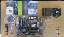 Mainboard P67A-GD55 mit Intel i5-2500, 8GB DDR3, Kühler Brocken 2, Treiber-DVD