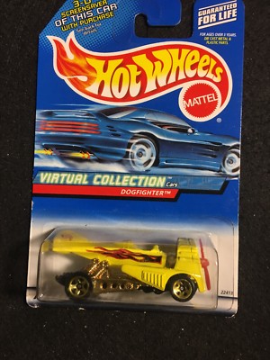 1999 HOT WHEELS VIRTUAL COLLECTION YELLOW 1/64 DIE CAST  #137