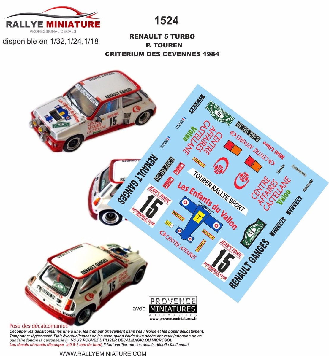 Programme Officiel Critérium Des Cévennes 1984 – Original Sport Auto