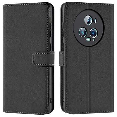 Book Case für Honor Magic 5 Pro Hülle Flip Cover Handy Tasche Schutz Hülle Etui