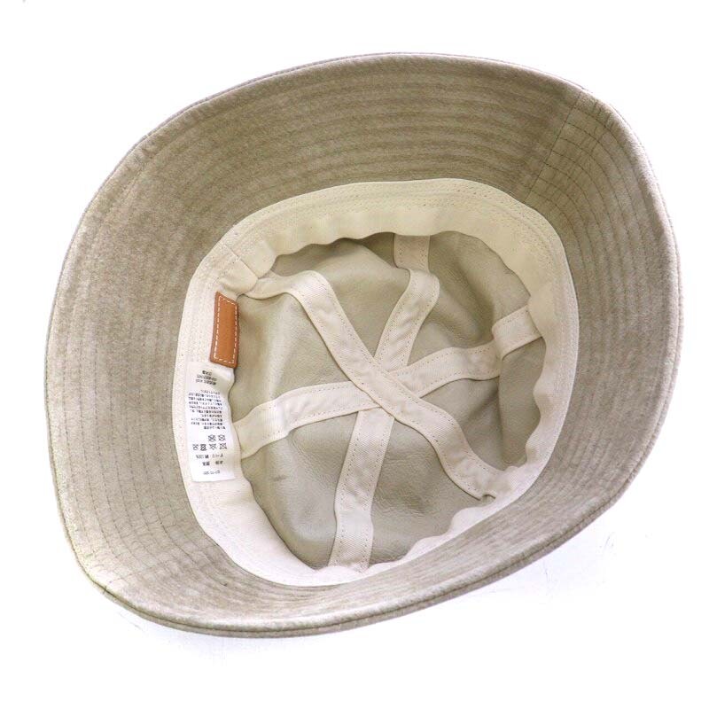 Ender Schema Hender Scheme Pig Bucket Hat Sand Beige /Yo9 Mens Women
