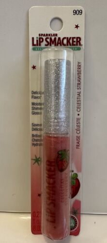 (1) Vintage Bonne Bell Lip Smacker Sparkler Lip Gloss 909  STRAWBERRY - Afbeelding 1 van 2