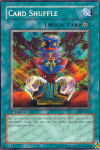 3x Card Shuffle - PGD-080 - Common - Unlimited Edition PGD - Pharaonic Guardian