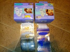 Lansinoh Breastmilk Breast Pump 205 Pre-Sterilized Storage Bags  Medela 17 bags