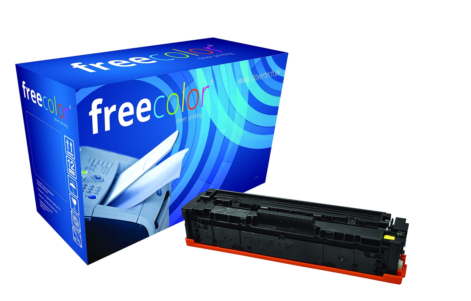 Freecolor Toner HP 201X CF402X yellow High Yield k TONER NUOVO