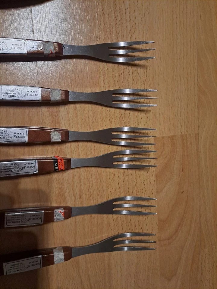 Scheffler Steakmesser & Gabeln 12 teilig - Bild 4 von 4