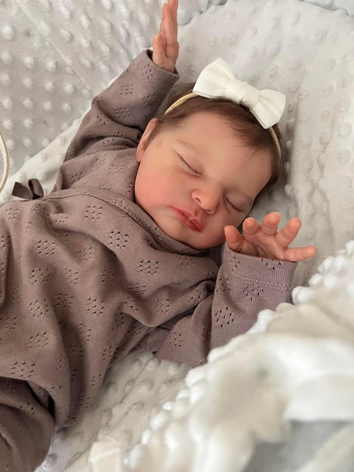 Boy Realistic Sleeping Newborn Baby Doll Soft Body