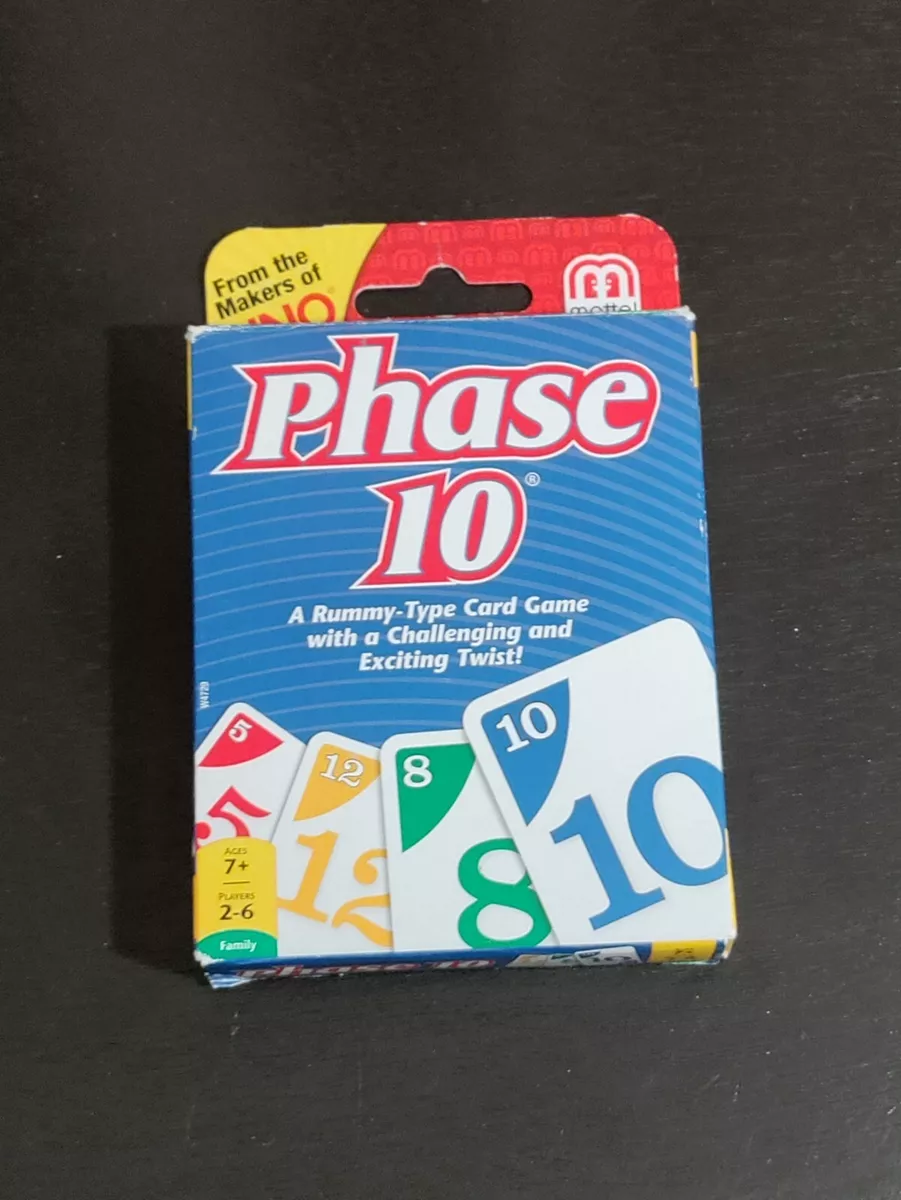 Phase 10 Card Game - W4729