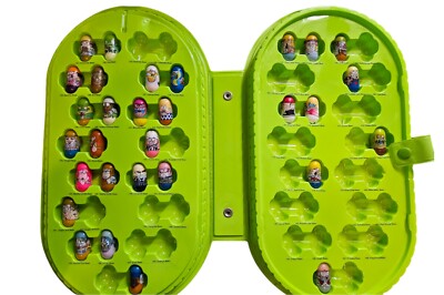 Vintage 2003 Mighty Beanz Series 3 Case And 23 Beanz, Exact Lot Shown