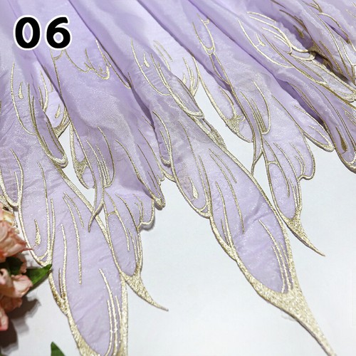 50*150cm Chinese Style Embroidery Gradient Fabric Hanfu Dress Doll Cloth Costume - Foto 19 di 26