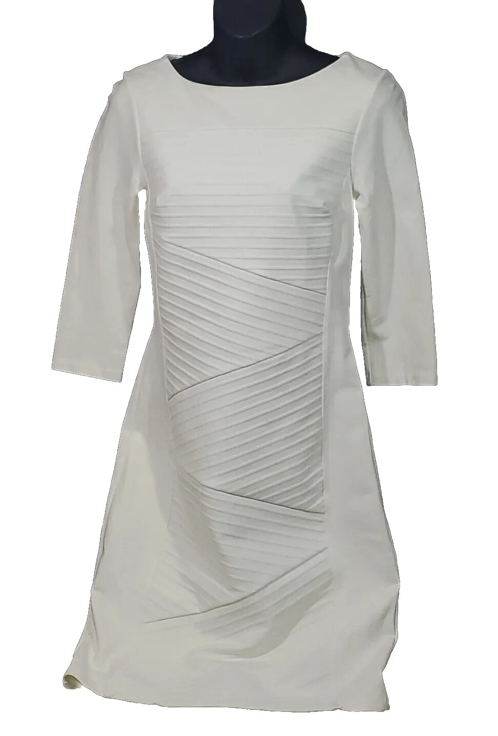 White House Black Market Business 3/4 Sleeve Solid Dresses for Women