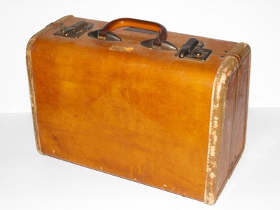 vintage samsonite hard shell suitcase