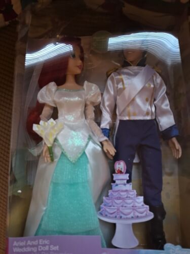 New Ariel and Eric Wedding Doll Set – The Little Mermaid. American Import. - Picture 8 of 11