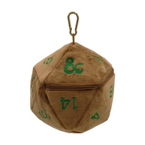 Ultra Pro Plush: D20 Dice Bag - Dungeons & Dragons - Feywild Copper & Green