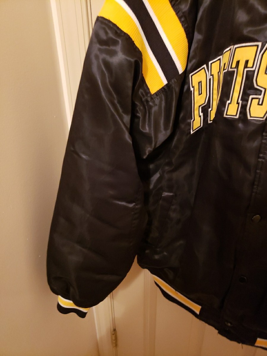 Colosseum Athletics Pittsburgh City Series Satin Quilt Ed Jacket  