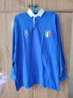 Italy National Rugby Team Cotton Oxford World Cup 1991 WC Jersey Men Size 42/44
