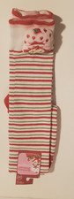 STRAWBERRY SHORTCAKE CHARACTER PLUSH HEAD ADULT SIZE STRIPE KNEE SOCKS PAIR 9-11